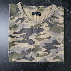 Long-Lined Camo T-Shirt